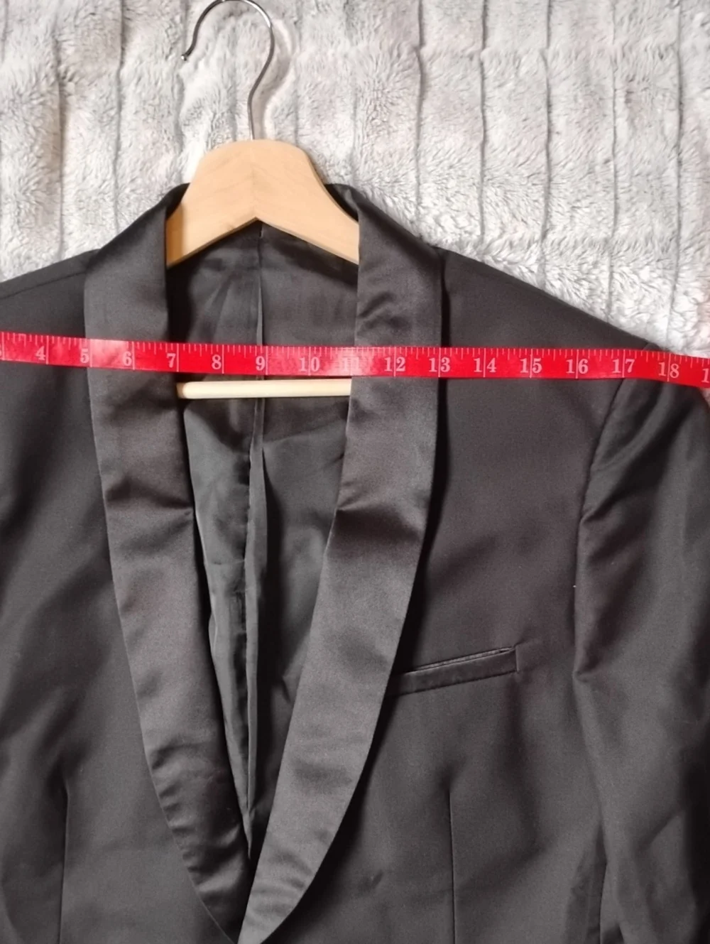 Classic Black Men's Shawl Lapel Tuxedo Jacket